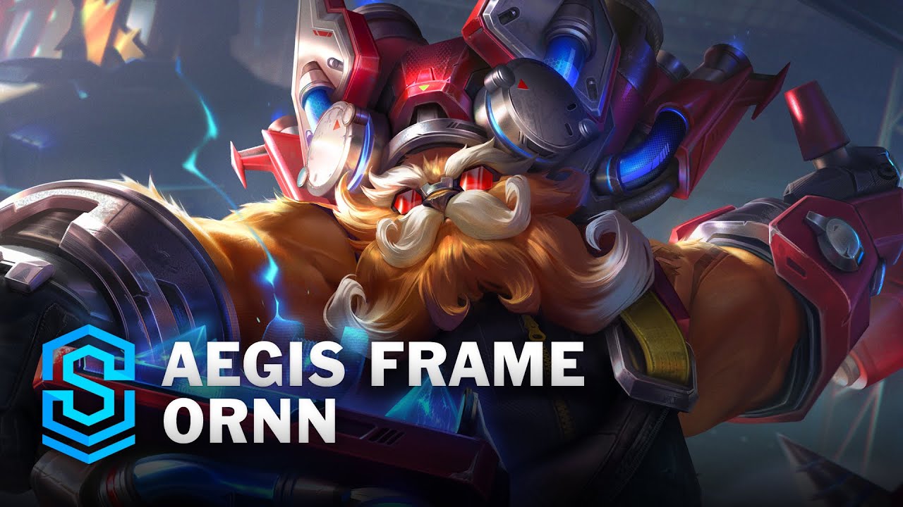 Aegis Frame Ornn Skin Spotlight - League of Legends