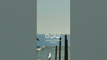 سورة الاخلاص بصوت سعد الغامدي