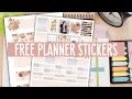 FREE PRINTABLE PLANNER STICKERS | Printables And Inspirations | PLAN WITH ME