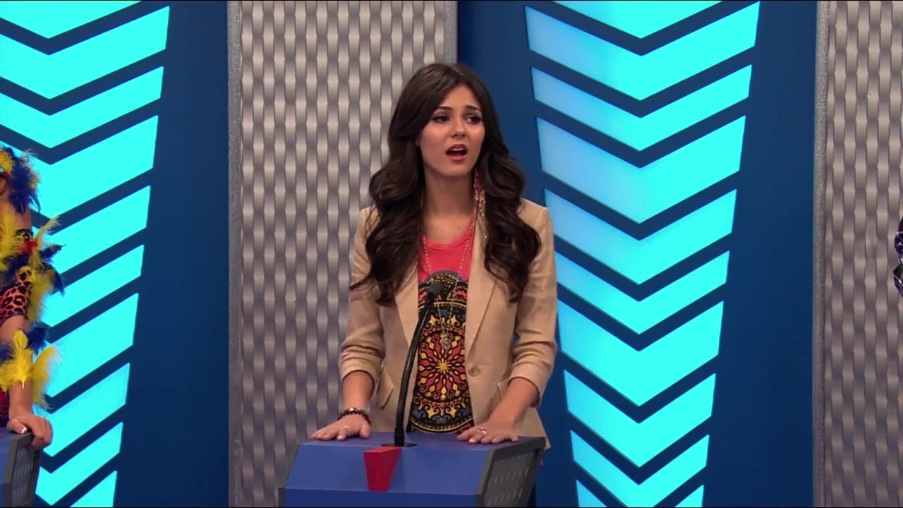 Tori Vega is having a BAD morning on Victorious 