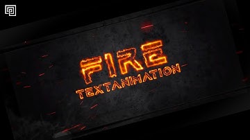 How to create fire effect text animation in kinemaster || fire text intro || editing library