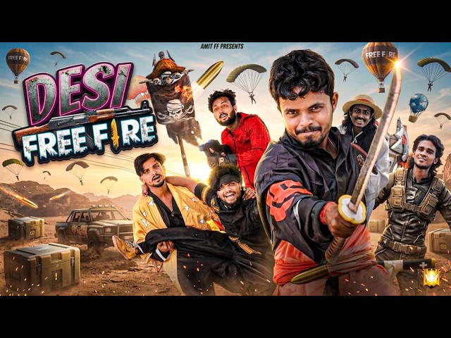 Desi Free Fire || real life | funny video ￼