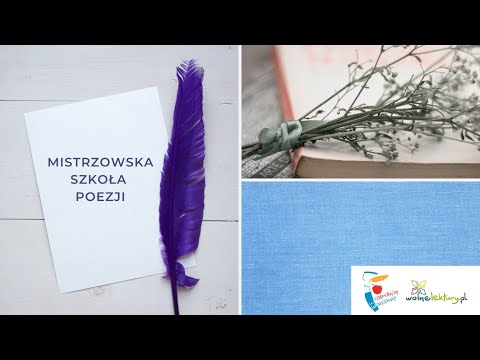 Wiersz — a co to? | dr Łukasz Żurek | Mistrzowska Szkoła Poezji Wolnych Lektur 1/48