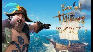 Sea of Thieves Gameplay Walkthrough Part 1 - MY FIRST VOYAGE! (Lets Play Commentary)