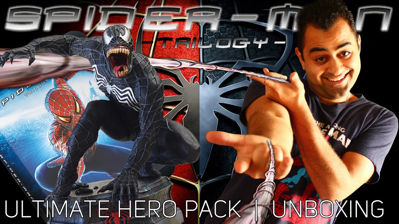steelbook collection Spider-Man 1-3 | Ultimate Hero Pack Edition | Unboxing