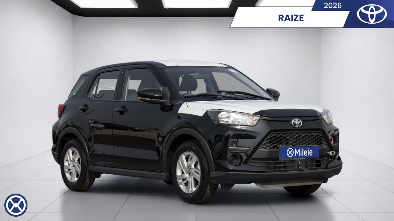 (LHD) TOYOTA RAIZE E 1.2P AT MY2026 – BLACK video