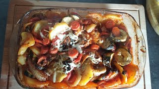 #وصفات #سهلة#بسيطة#شهيوات#رمضان صدر الدجاج بالخضر فالفرن على طريقتي kipfilet met groente in de oven