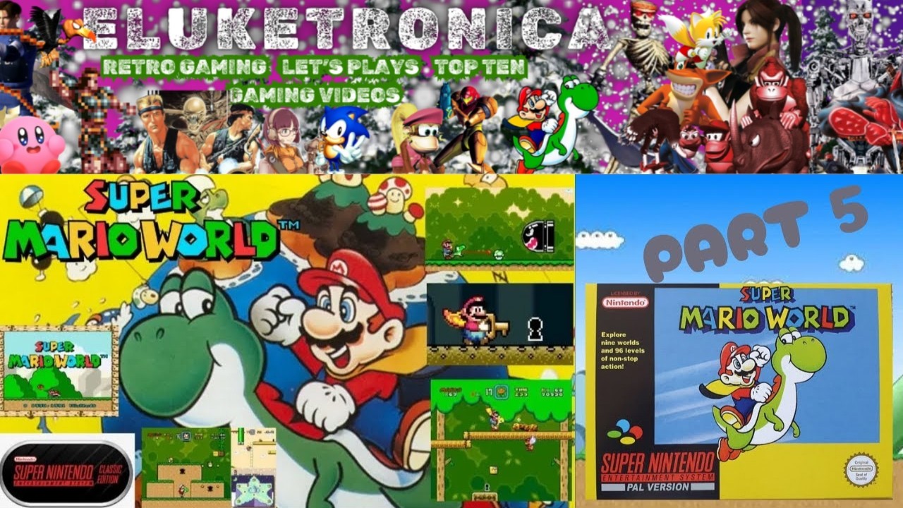 Super Mario World  Part 5 Cheesing the bridge