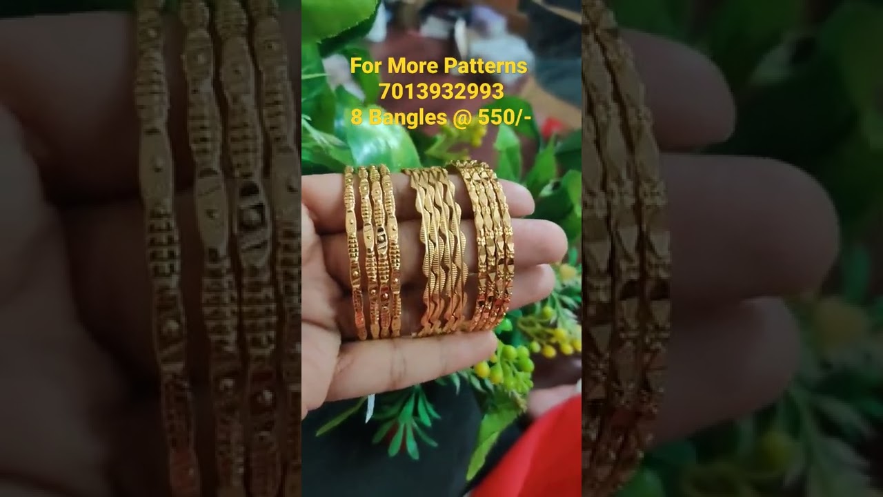 Micro Plating Plain Bangles, more patterns @ 7013932993