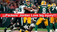 SPORTNEWS - Packers' Jordan Love helped off field after apparent leg injury thumbnail