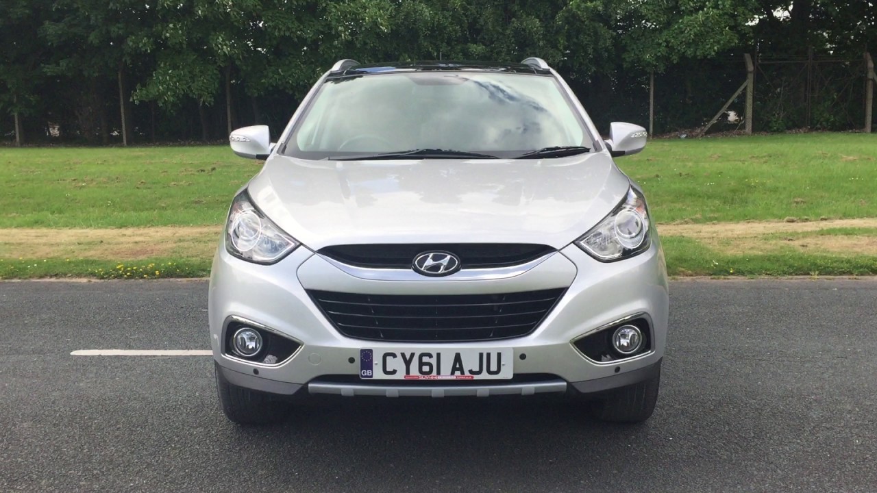 2011 61 HYUNDAI IX35 2.0 PREMIUM CRDI 4WD 5d 134 BHP SAT NAV PAN ROOF