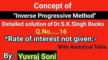 hire purchase system bcom 1st year|concept of inverse progressive method||rate of interest not given