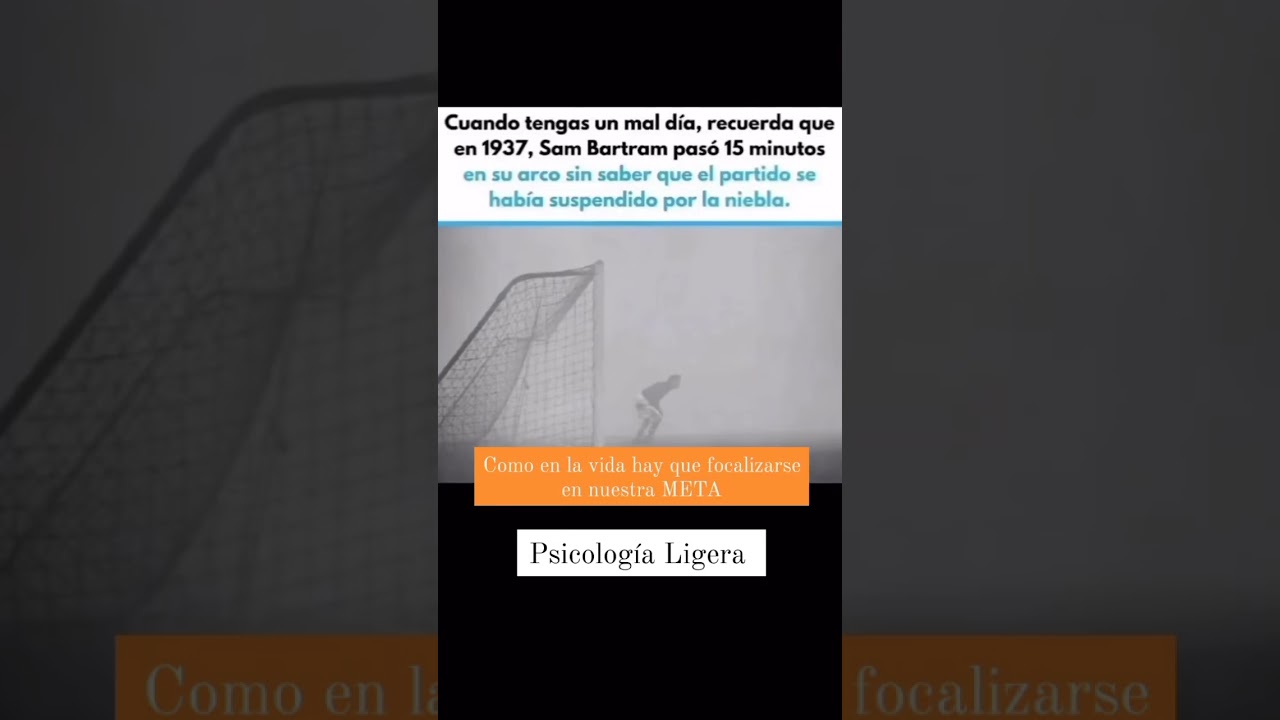 Hay que focalizarse en nuestra META 