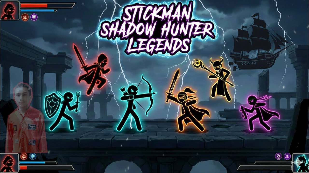 Stickman Shadow Hunter: 3v3 Epic Battle Begins⚔️🔥🕹️ A Competitive Action Story