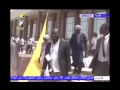 Le Président Déby à l'ouverture du salon de l'étudiant Africain