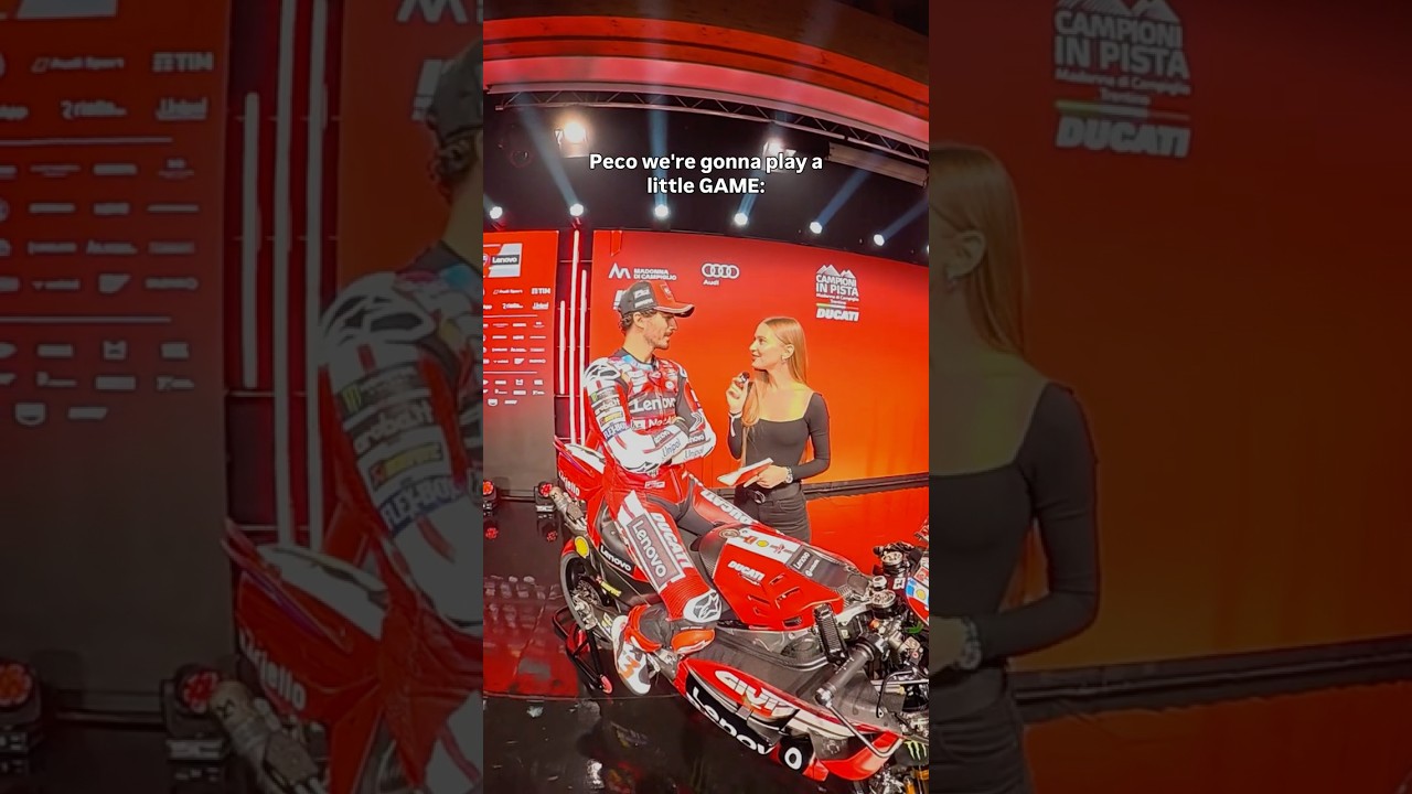 Закончите предложение словами Pecco Bagnaia 