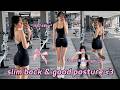 IT GIRL workout 🎀 12 min slim back &amp; good posture routine *results in 2 weeks* 168cm 48kg 장원영 운동