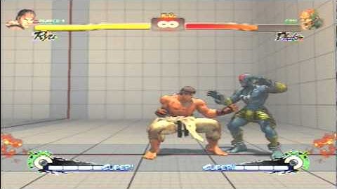 SSF4 AE: Ryu Combo Video 2 - ASH4488
