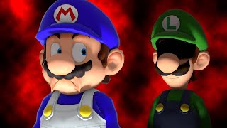 Luigi BREAKS SMG4's NECK..?