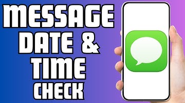 How To Check Time And Date Of Message In Messenger