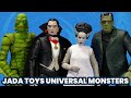 Jada Toys Universal Monsters Dracula, Frankenstein, Bride, Creature from the Black Lagoon Overview