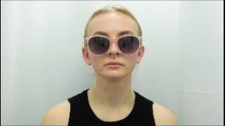 Woman model wearing Ted Baker TB1647 Joella 203 Sunglasses