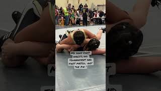 My 12 Year Olds First Tournament He Got His First Pin And First Place Medal