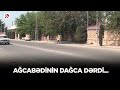 Ağcabədinin dağca dərdi... - Şəhərin mərkəzi yolu sakinlərin ölüm kabusuna çevrilib