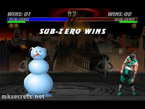 Mortal Kombat 3 - Friendship - Sub-Zero - YouTube