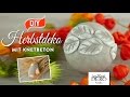 DIY: hübsche Herbstdeko mit Knetbeton [How to] Deko Kitchen