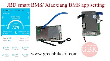 JBD BMS XIAOXIANG BMS APP SETTING