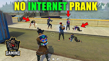 BIGGEST NO INTERNET PRANK EVER AJJUBHAI & AMITBHAI - GARENA FREE FIRE