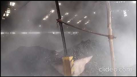 Oasis Dry Fog Dust Suppression System for Ground Hopper at Deepak Fertilizer using dual fluid nozzle