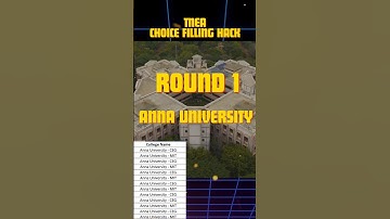 TNEA Counselling 2025: Top Choice Filling Tricks to Get Best College