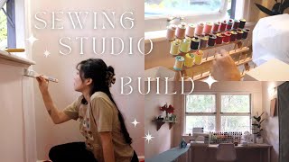 Building my new sewing studio! | small business vlog (Jul ~ Oct 2022)