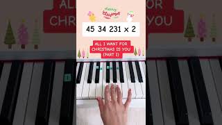 All I Want For Christmas Is You - Mariah Carey Piano Tutorial