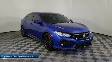 2018 honda civic hatchback sport for sale