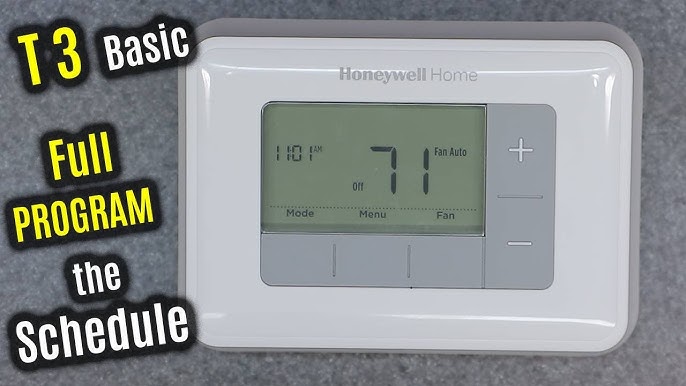 Honeywell Home RTH6360D1002 5-2 Day Programmable Thermostat