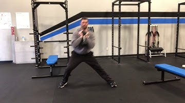 Goblet Lateral to Crossover Lunge
