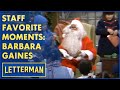 Staff Favorite Moments: Barbara Gaines | Letterman