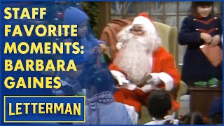 Staff Favorite Moments: Barbara Gaines | Letterman