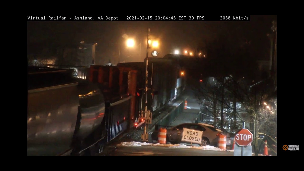 AN AMAZING CATCH on the Ashland Virginia railcam with CSX
