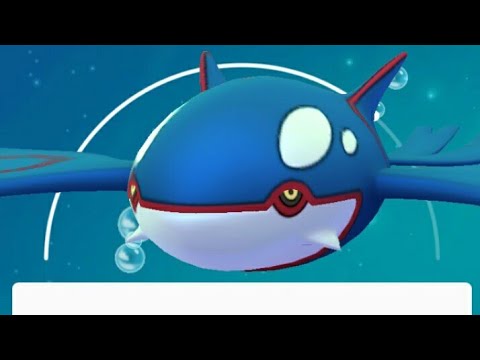 Pokemon go. Рейд на Кайогра. Kyogre