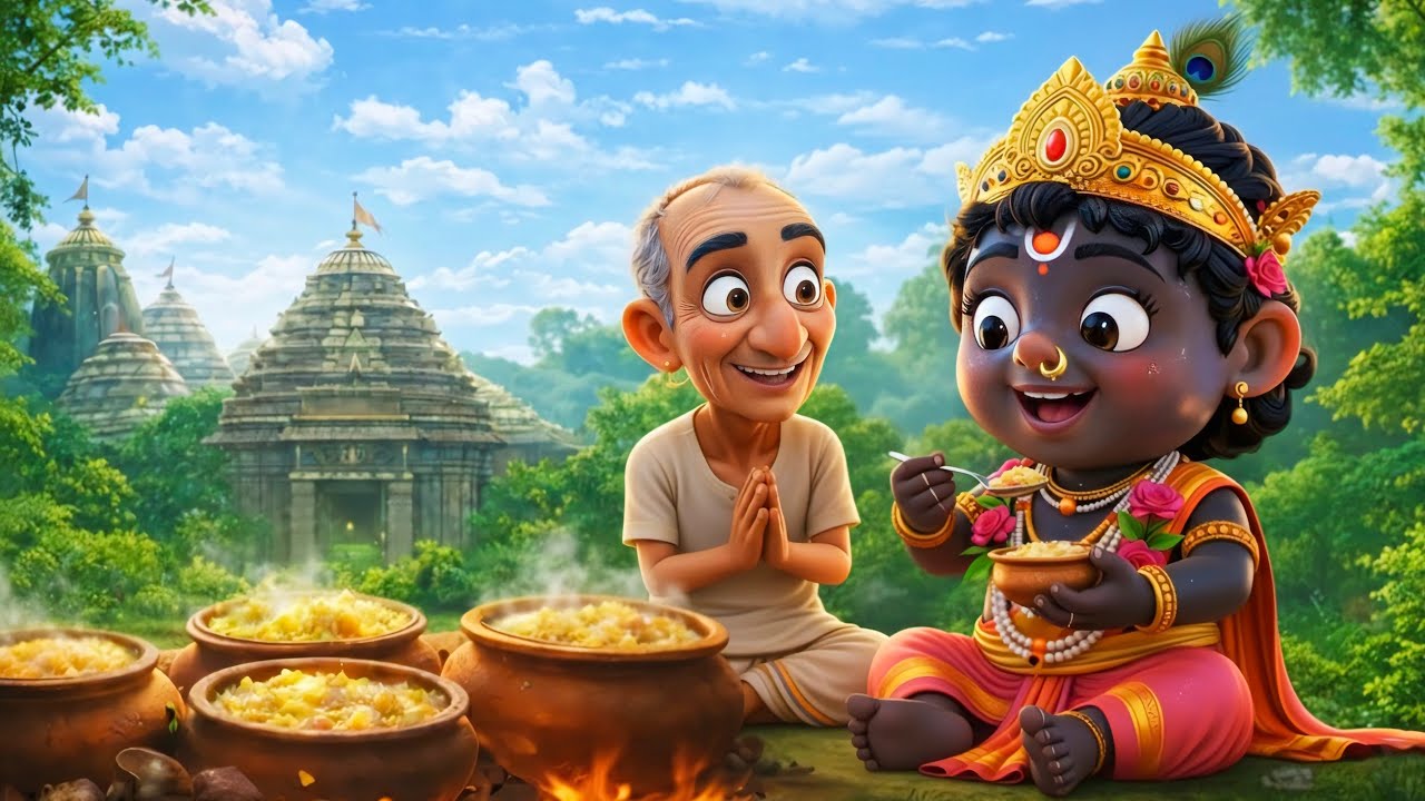 जब खुद जगन्नाथ जी आए खिचड़ी खाने 😲 | सच्चे भक्त की अद्भुत लीला | Puri Jagannath Story