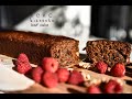 кекс с финиками, бананом и грецкими орехами/loaf cake/bizcocho