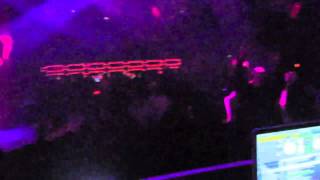 EarwaxXx @ Haze inside Aria City Center Light Group Christmas Party Dec 2010