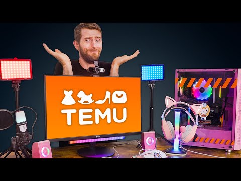 The All TEMU Gaming Setup