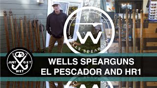 Wells Spearguns - El Pescador and HR1 Single Roller