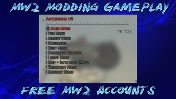 MW2 Modding Gameplay (Now Hosting)