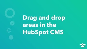 How To Create Drag and drop Area In HubSpot